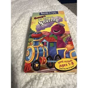 Barney - Barneys All Aboard‎ for Sharing (VHS, 1996)